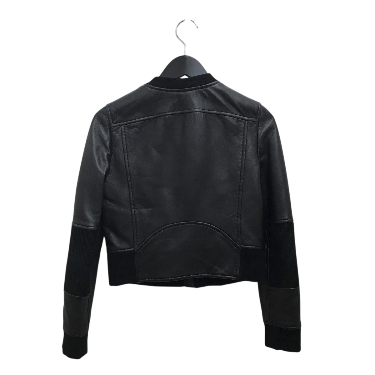 週末限定価格！美品！DSQUARED2 レザージャケット ブラック 美品 DSQUARED2 ダブルライダースジャケット レザー ブラック 黒