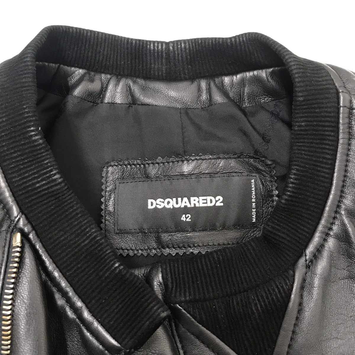 DSQUARED2(ディースクエアード) レザージャケットS75AM0372