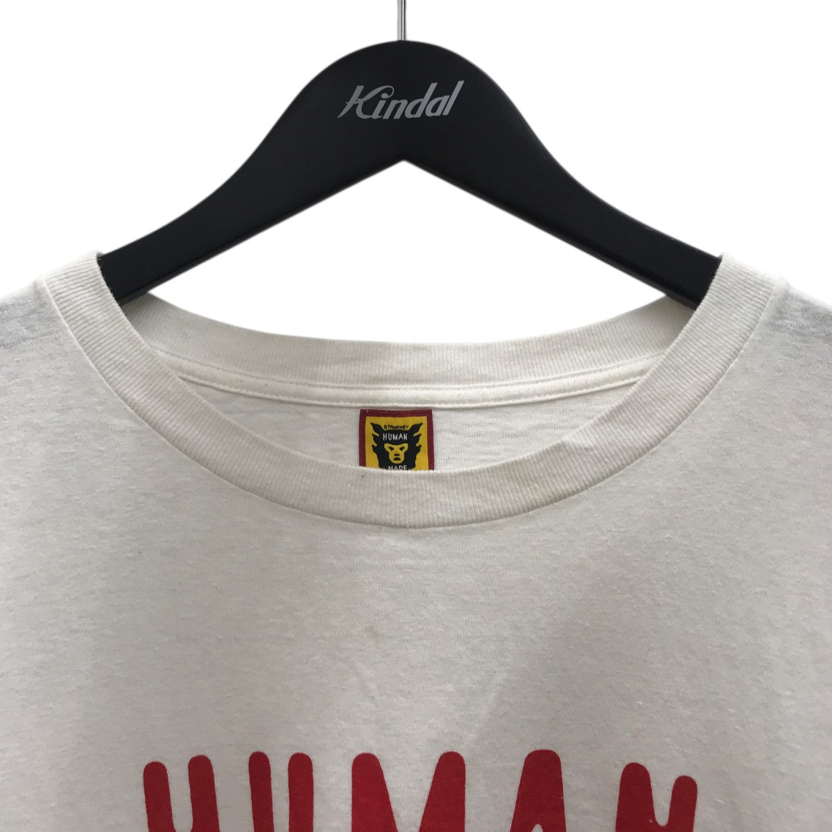 HUMAN MADE ヒューマンメイド ロングTシャツ Lサイズ ホワイト HUMAN MADE - ヒューマンメイド ロンTの通販 by 326's shop