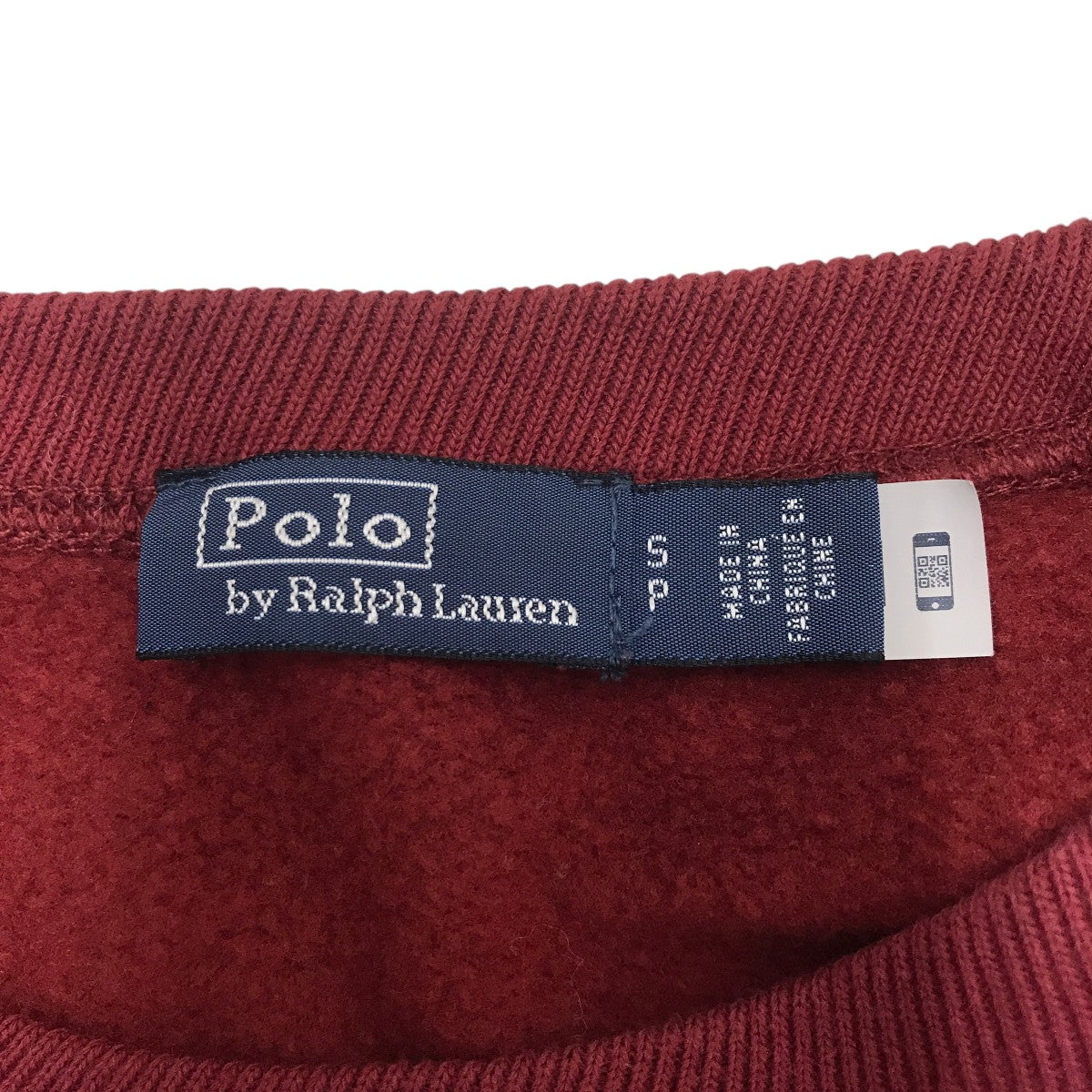 POLO RALPH LAUREN PRL FINAL CN FLCUSED加工スウェット0200011515 古着・中古-3枚目のアイテム画像