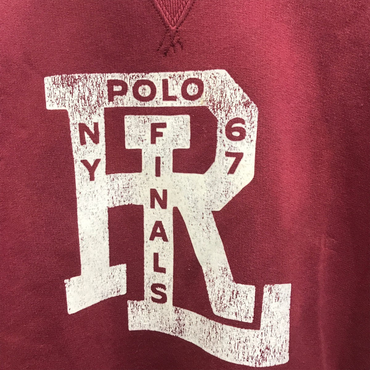 POLO RALPH LAUREN PRL FINAL CN FLCUSED加工スウェット0200011515 古着・中古-6枚目のアイテム画像