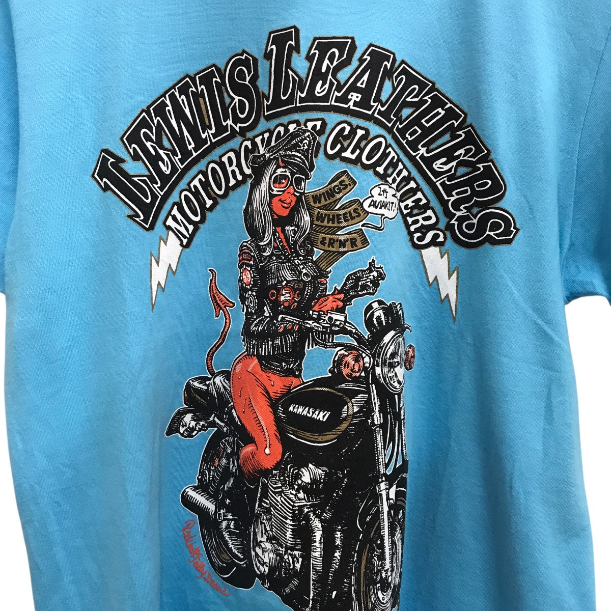 Lewis Leathers 半袖カットソー 古着・中古-9枚目のアイテム画像