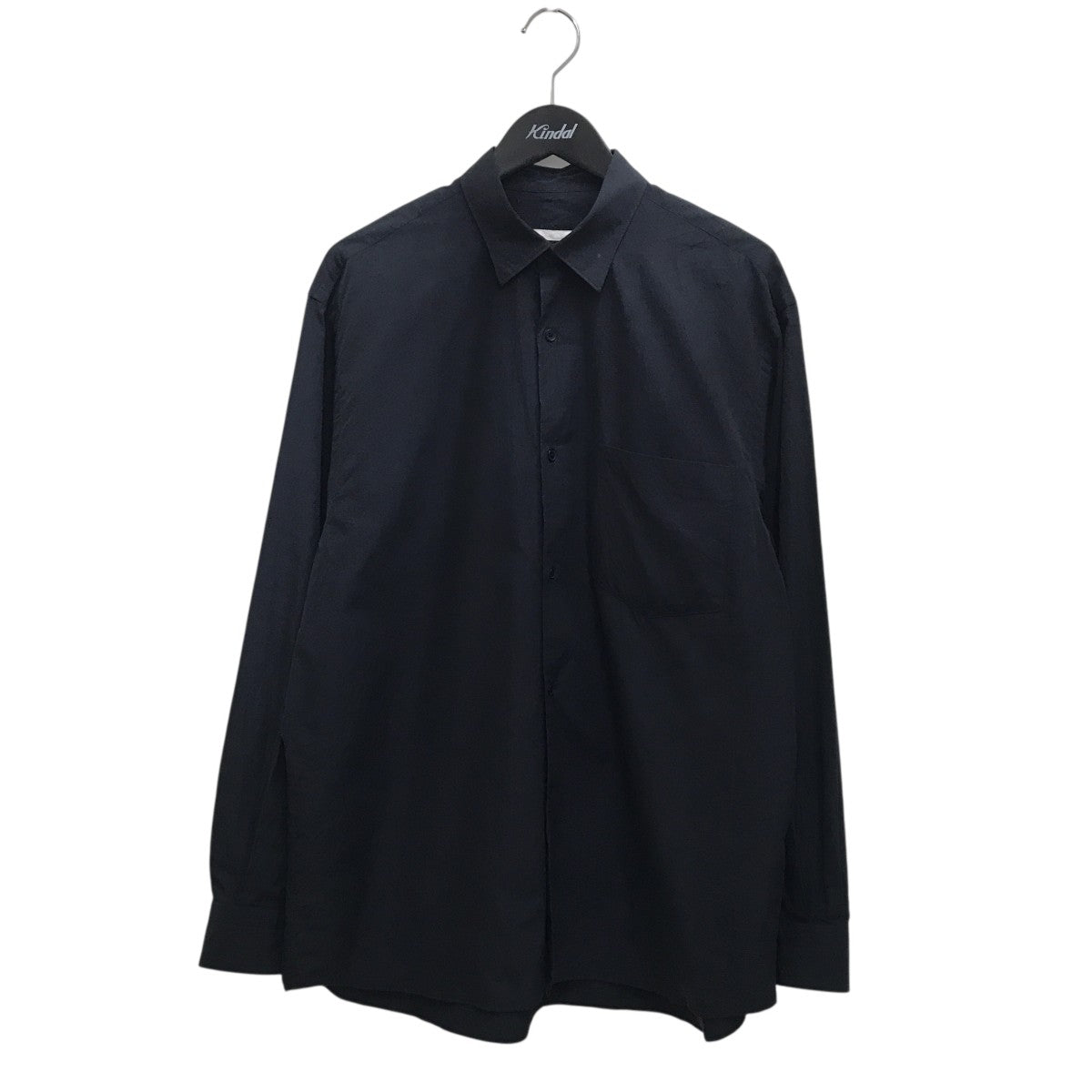 希少 COMOLI 定番 コモリシャツ ネイビー2 長袖 shirts コモリネイビーコモリシャツCOMOLI サイズ2