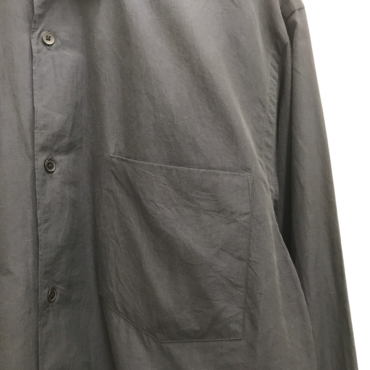 COMOLI(コモリ) 長袖シャツA03-02001 A03-02001 ネイビー サイズ