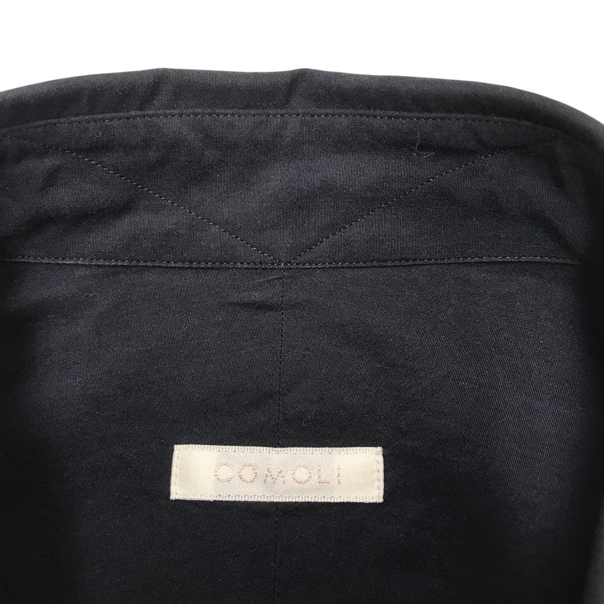 COMOLI(コモリ) 長袖シャツA03-02001 A03-02001 ネイビー サイズ