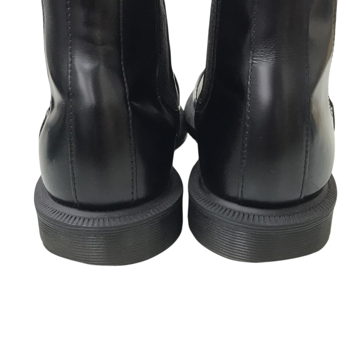 値下げ！Dr. Martens ブラック サイドゴアブーツ24cm Dr.Martens ドクターマーチン 厚底 サイドゴアブーツ AUDRICK