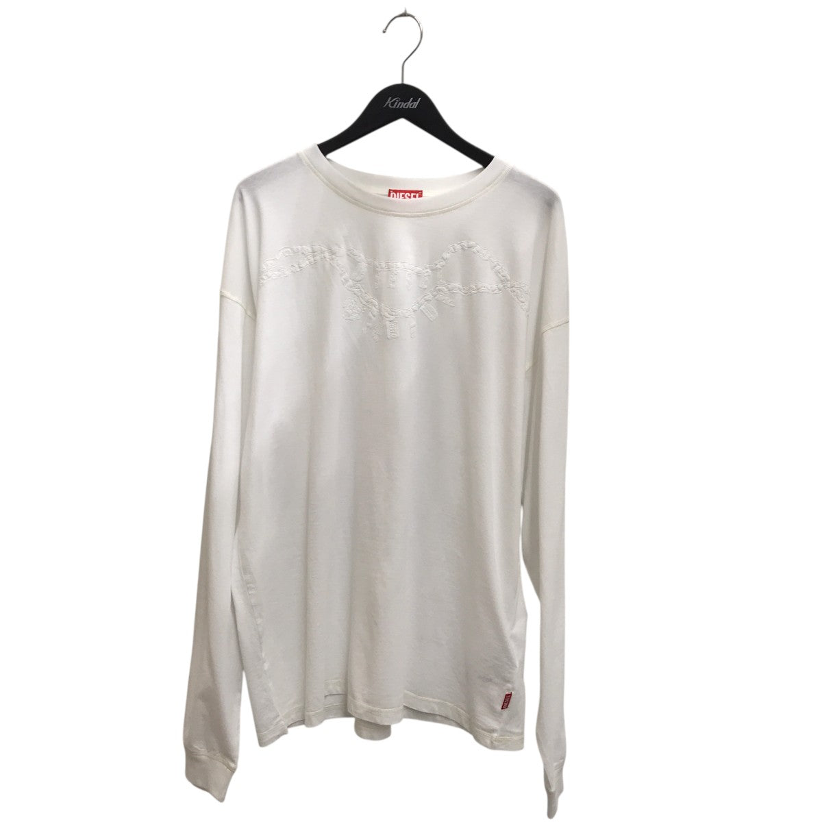 DIESEL ロングスリーブカットソーP01544-0SPCB 古着・中古-1枚目のアイテム画像