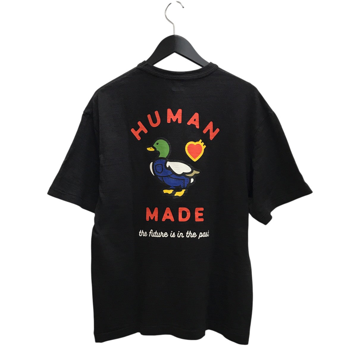 HUMAN MADE ブラック長袖Tシャツ HUMAN MADE ヒューマンメイド 24SS GRAPHIC L/S T-SHIRT BLACK