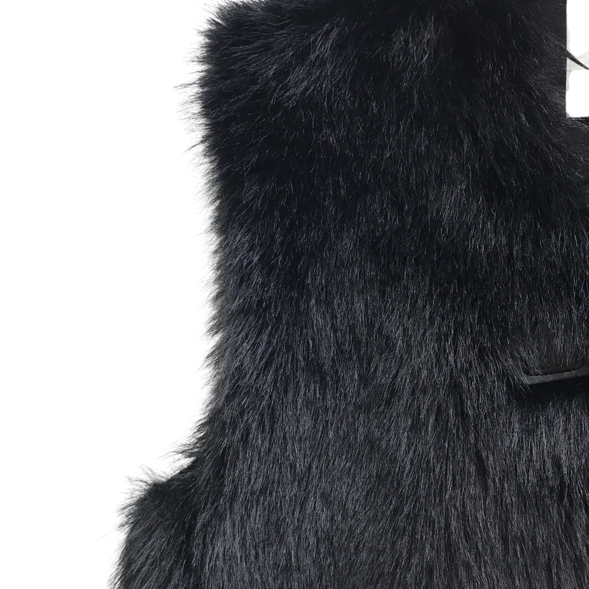 ZARA ザラ フェイクファーベスト L ブラック ZARA - ZARA フェイクファーベスト ZW COLLECTION Sの通販 by sea