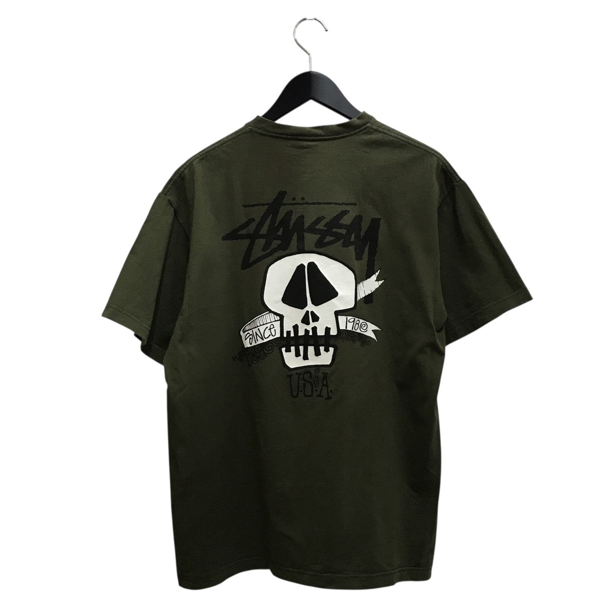 stussy サーフスカルTシャツ 古着・中古-2枚目のアイテム画像