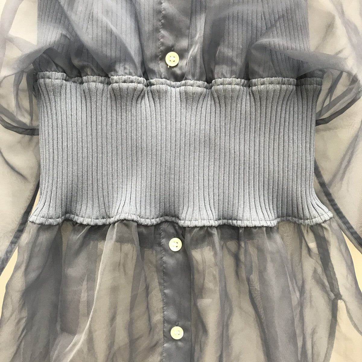 FRAY ID 切替シアートップスFWNT242093 古着・中古-5枚目のアイテム画像