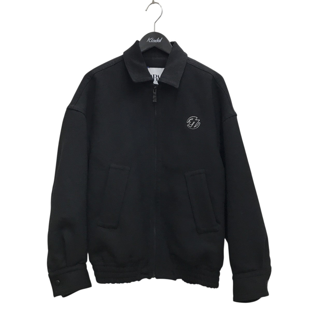 ZARA(ザラ) フェイクレザージャケット ブラック サイズ XL