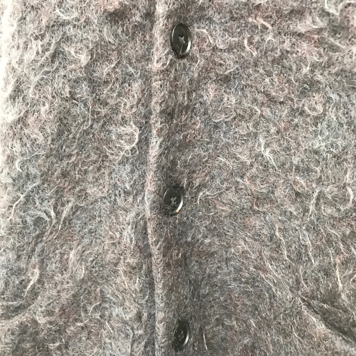 YOKE(ヨーク) 4COLOR MIX JACQUARD MOHIAR CARDIGANカーディガン