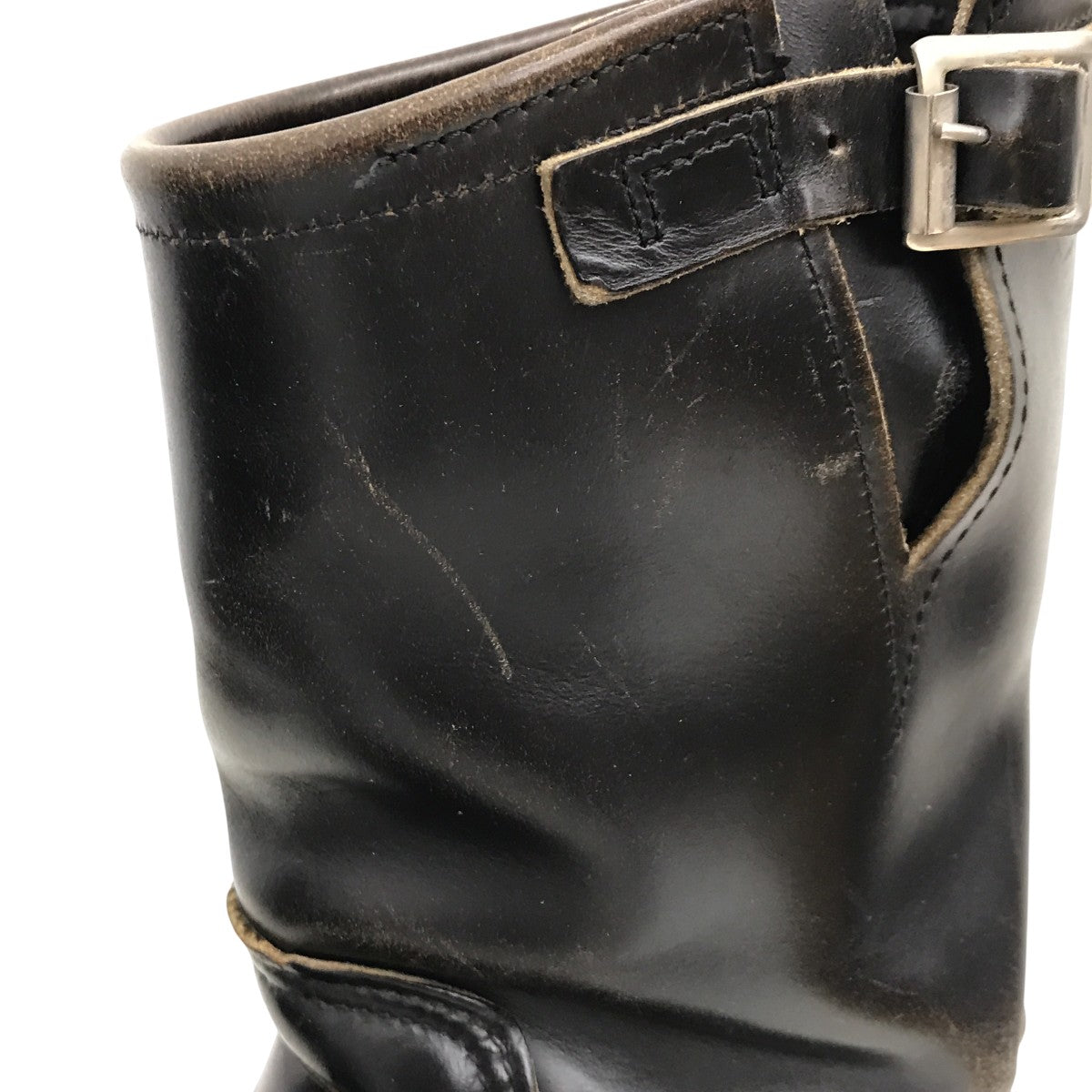 PT91 RED WING 2268 エンジニアブーツ 中古 9D 27cm RED WING レッドウィング 2268 刺繍羽タグ PT91 2268 エンジニア
