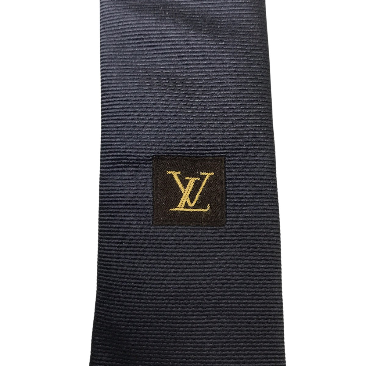ルイヴィトン LOUIS VUITTONネクタイ ネイビー 新品 未使用 ルイヴィトンモノグラムハーロー ネクタイ ネイビー メンズ