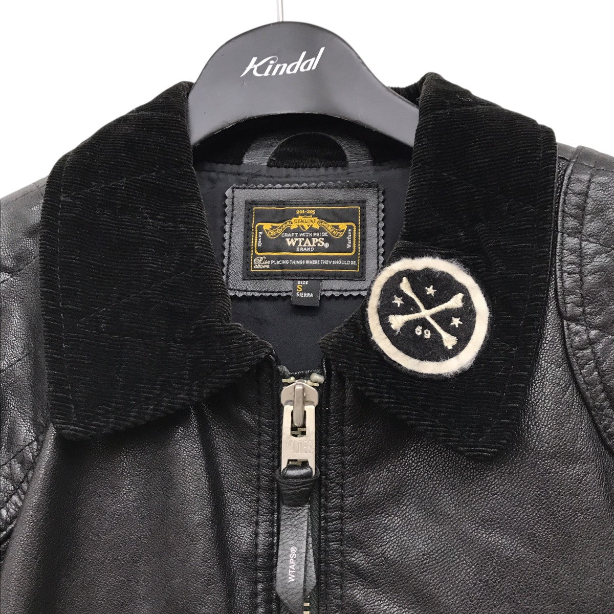 WTAPS M-3レザージャケットTSDT-JK-M05 古着・中古-3枚目のアイテム画像
