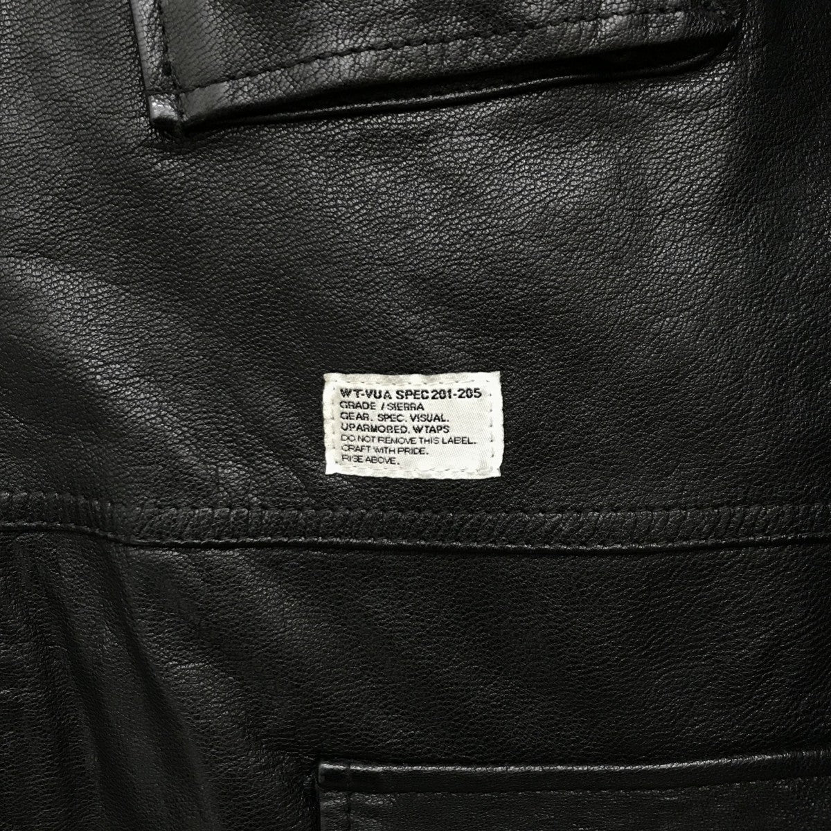 WTAPS(ダブルタップス) M-3レザージャケットTSDT-JK-M05 TSDT-JK-M05