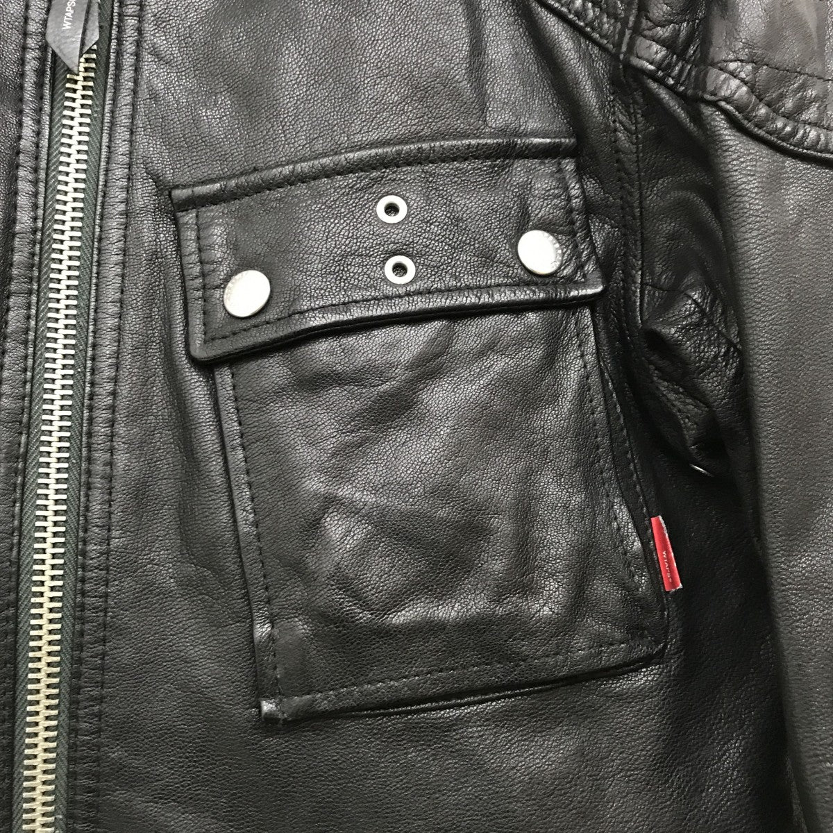 WTAPS M-3レザージャケットTSDT-JK-M05 古着・中古-7枚目のアイテム画像