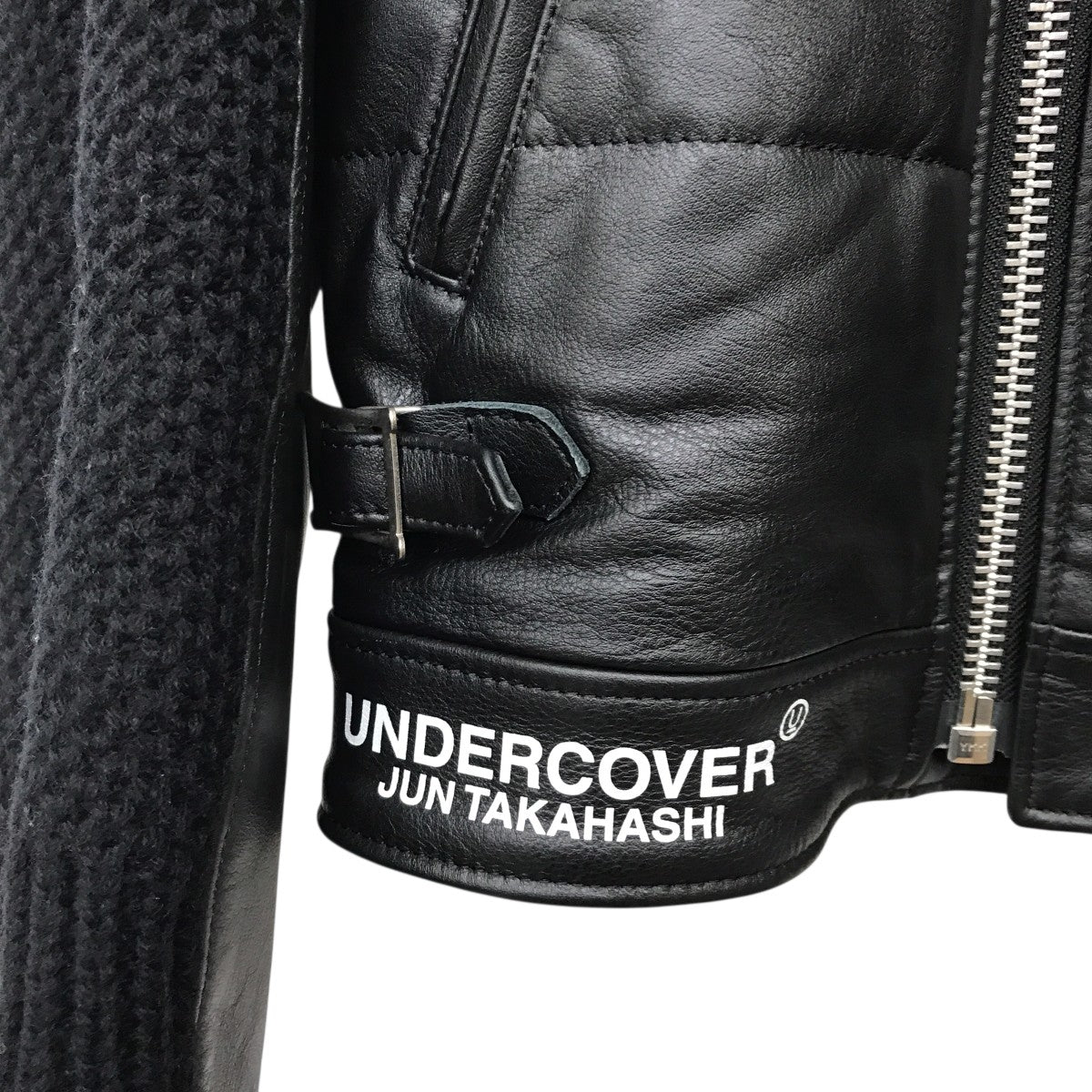 UNDERCOVER(アンダーカバー) 20AW袖切替 ライダースレザージャケット