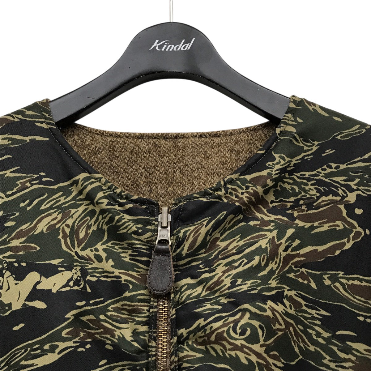 【金木犀】【美品】ノイズメーカー　リバーシブル花柄ジャケット 金木犀様専用】【美品】ノイズメーカー リバーシブル花柄ジャケット