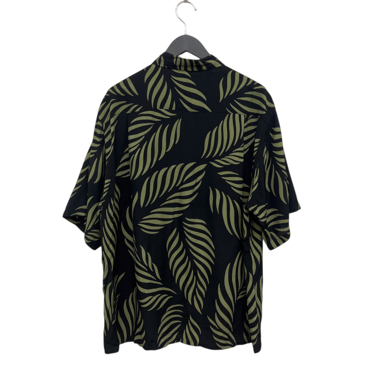 WACKO MARIA Leaf Motifアロハシャツ 古着・中古-2枚目のアイテム画像
