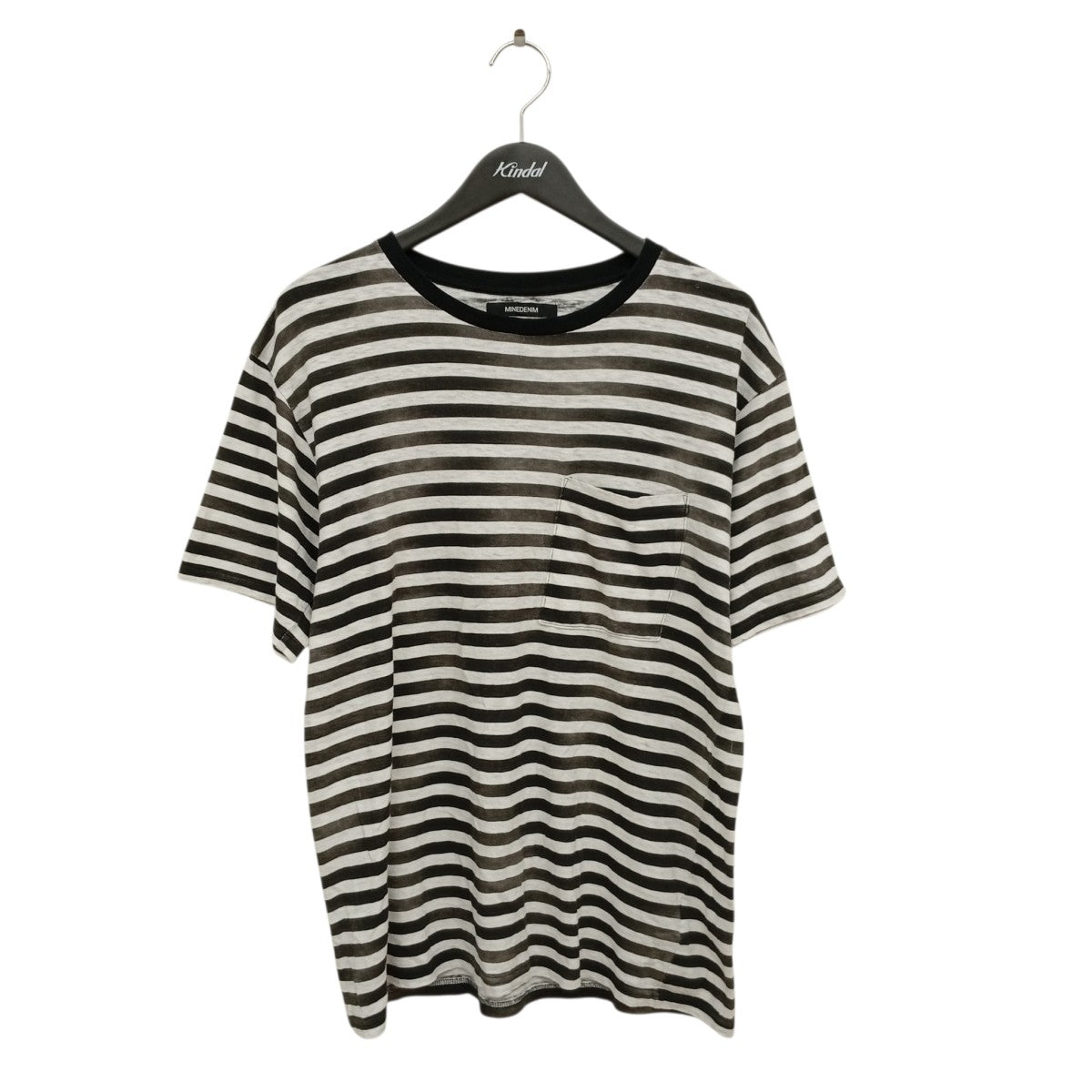 Hazy Border T-SH かすれ加工ボーダーTシャツ2206-6001-07-M2