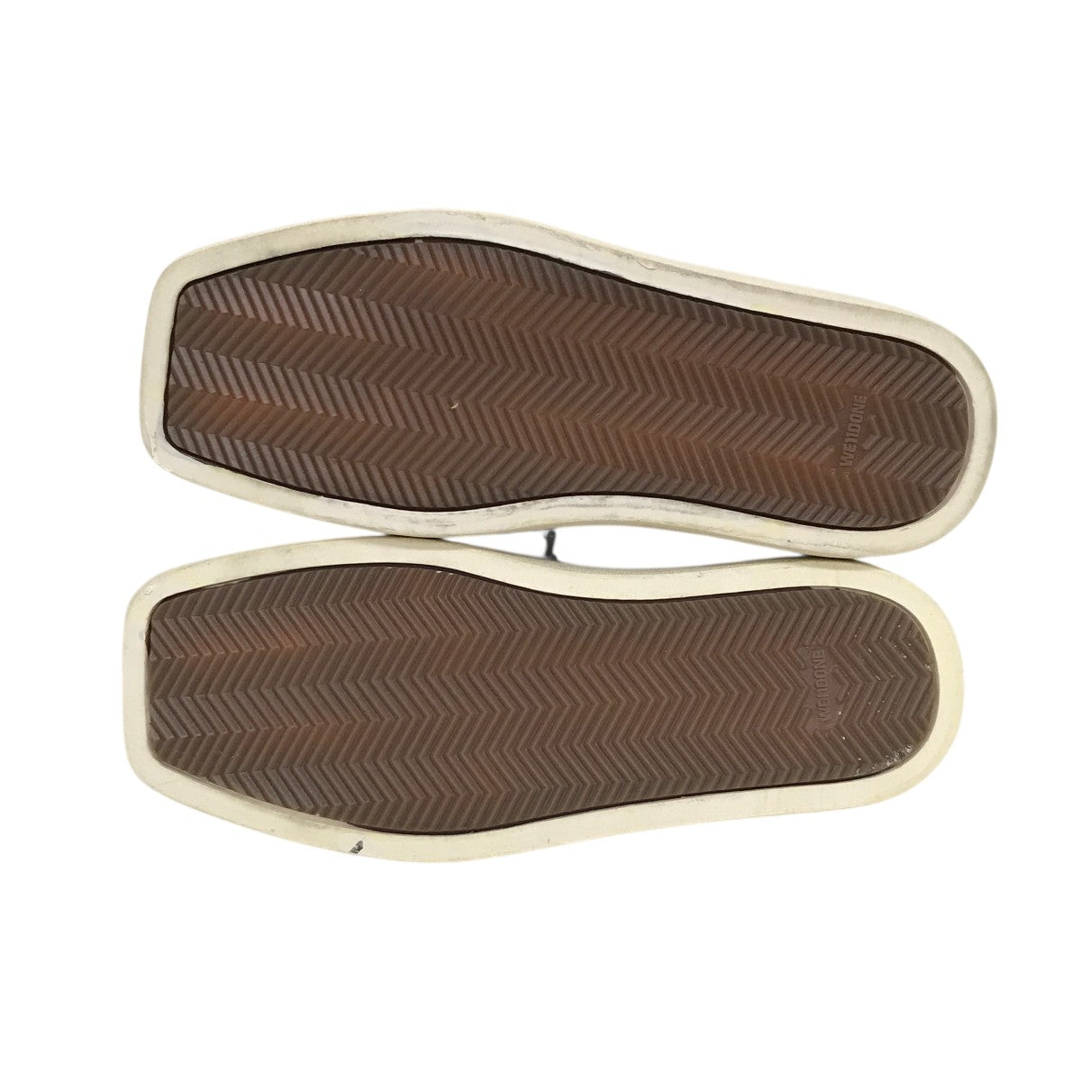 SQUARE TOE LOW TOP SNEAKERSスニーカーWD-AO1-21-501-W-BK