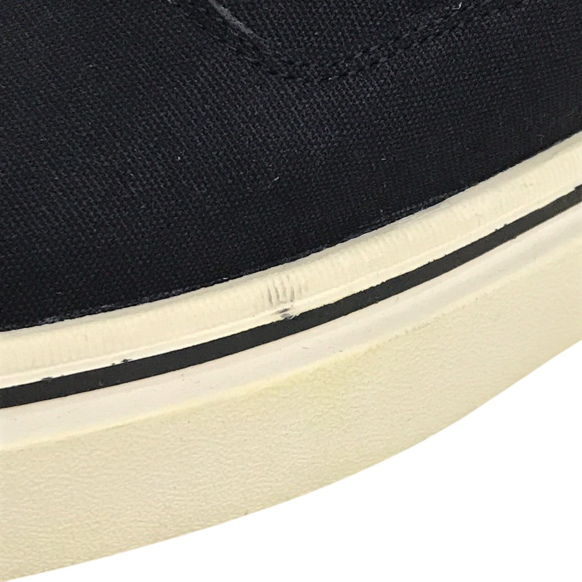 SQUARE TOE LOW TOP SNEAKERSスニーカーWD-AO1-21-501-W-BK