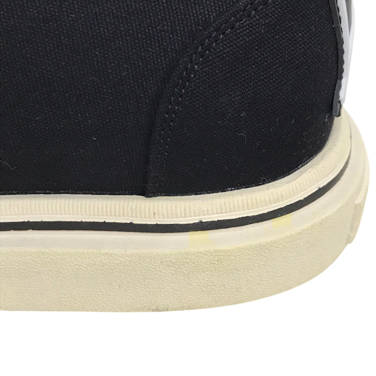 SQUARE TOE LOW TOP SNEAKERSスニーカーWD-AO1-21-501-W-BK