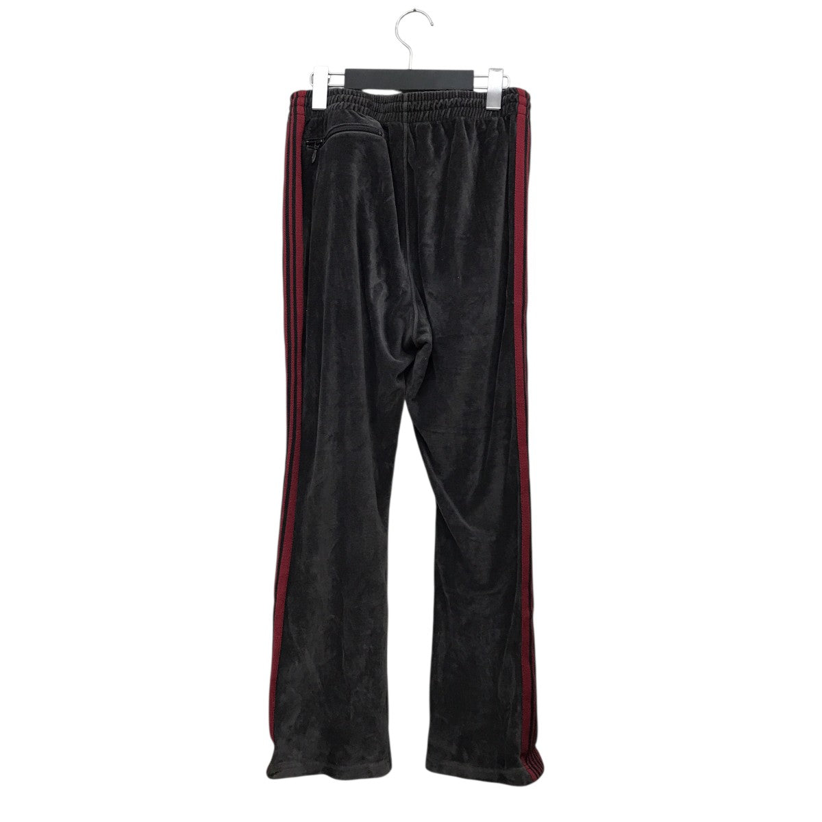Needles トラックパンツ　パピヨン　総柄　パープル ZIPPED TRACK PANT - C/PE PAPILLON VELOUR / 2 color | Needles