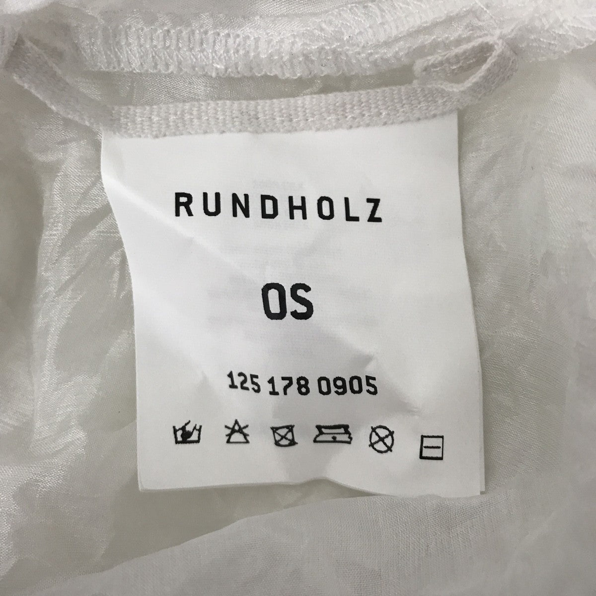 RUNDHOLZ シャツワンピース 古着・中古-4枚目のアイテム画像