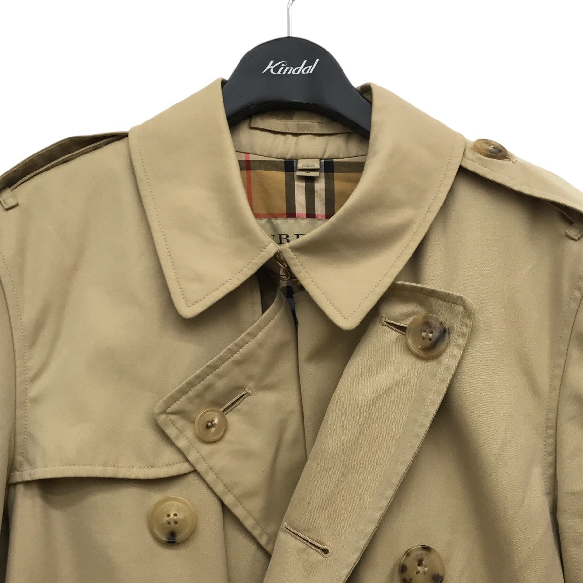 BURBERRY ベージュ トレンチコート 46 BURBERRY(バーバリー) トレンチコート ベージュ サイズ 46
