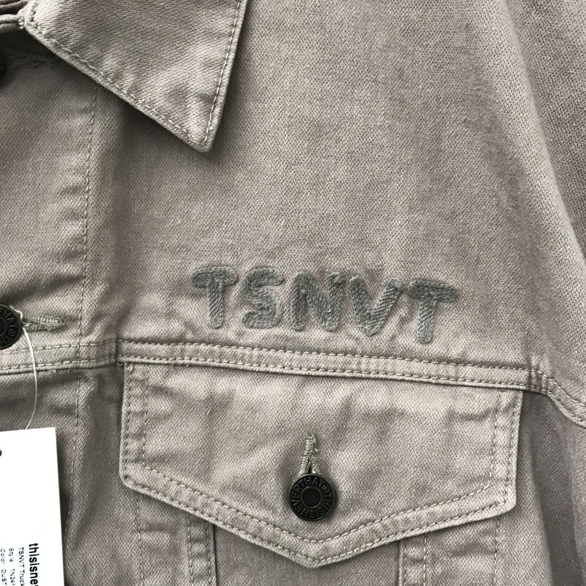 thisisneverthat デニムジャケットTN241WOWLS06 古着・中古-7枚目のアイテム画像