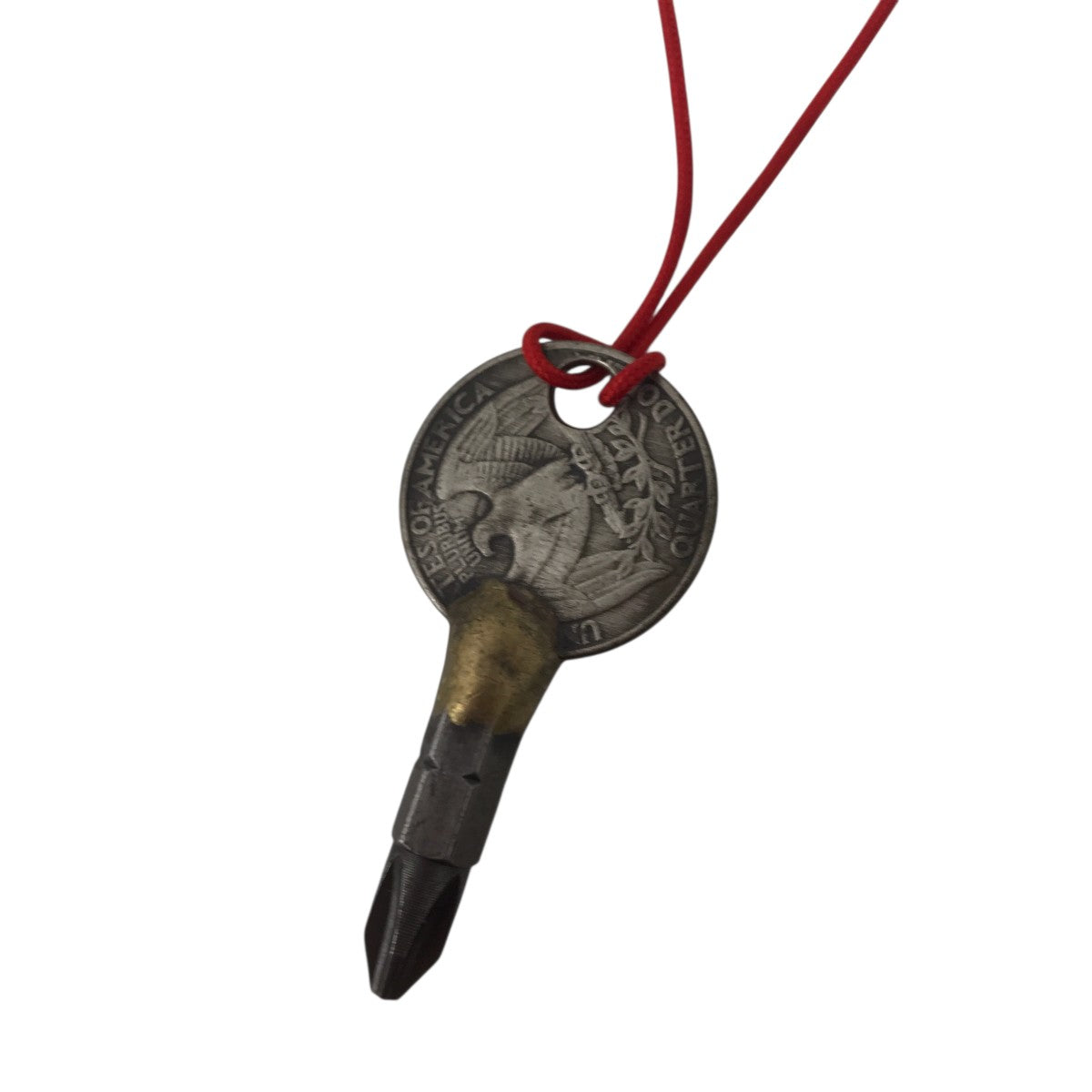 TOM SACHES(トム・サックス) quater screw necklaceネックレス