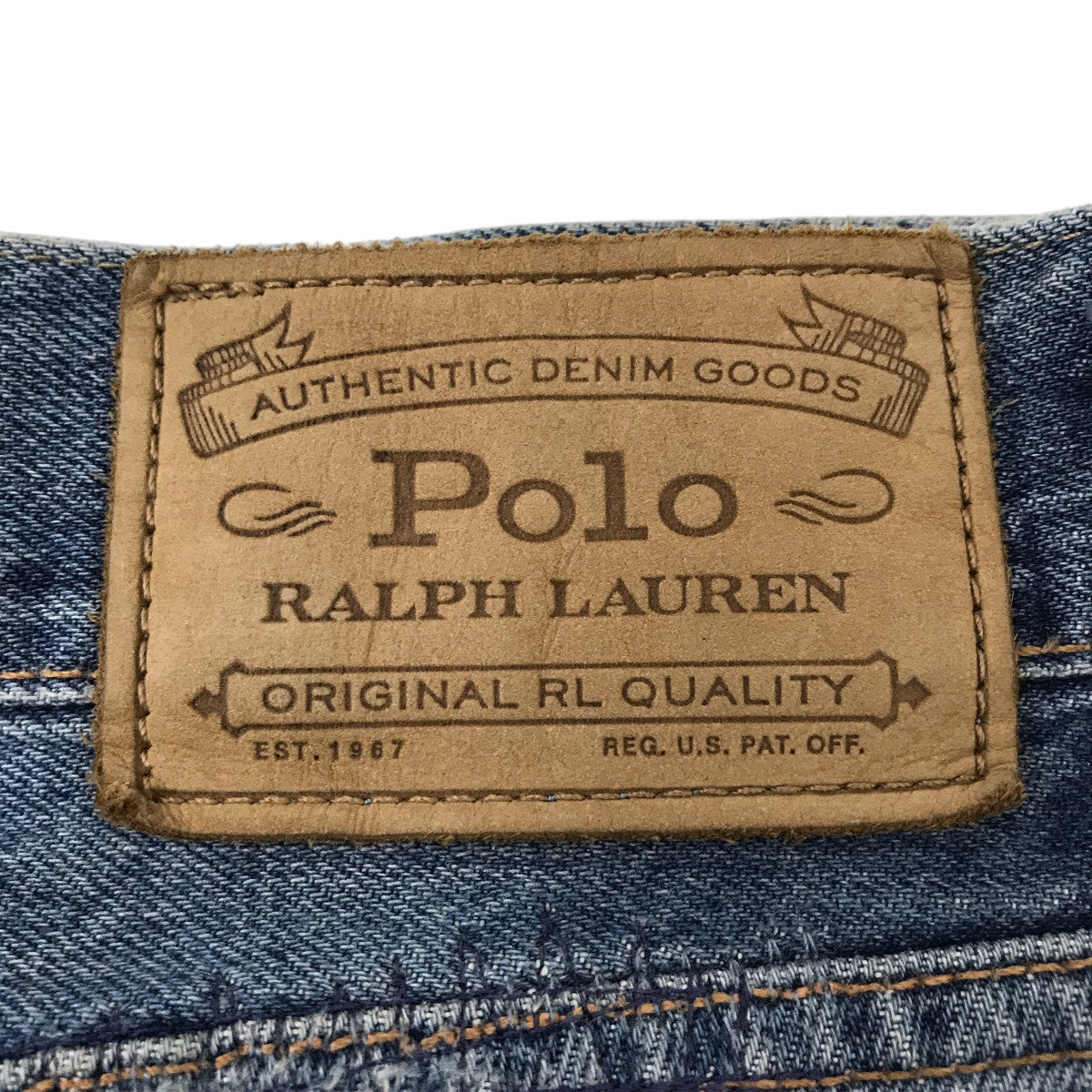 POLO RALPH LAUREN(ポロラルフローレン) パッチワークダメージ加工