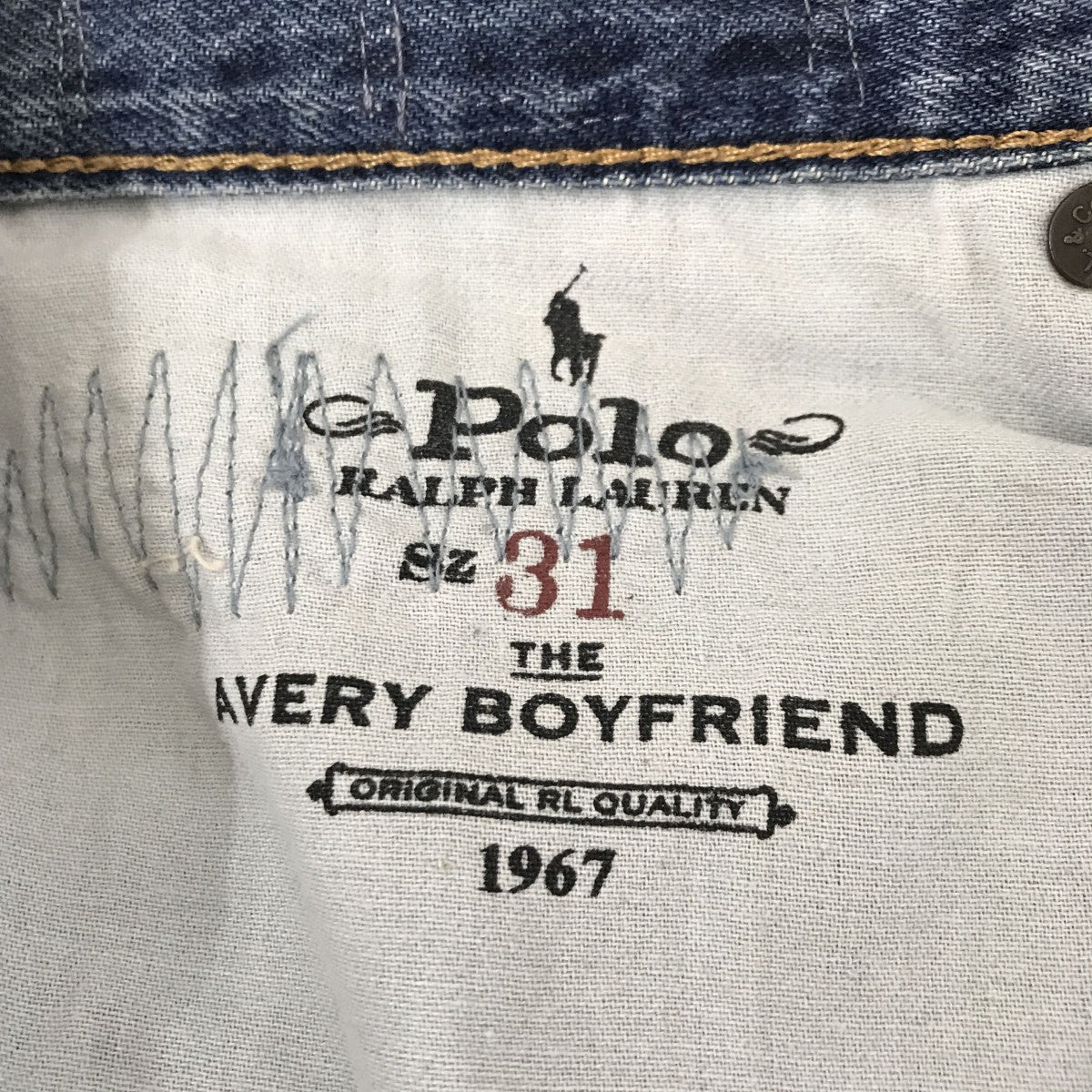 POLO RALPH LAUREN(ポロラルフローレン) パッチワークダメージ加工