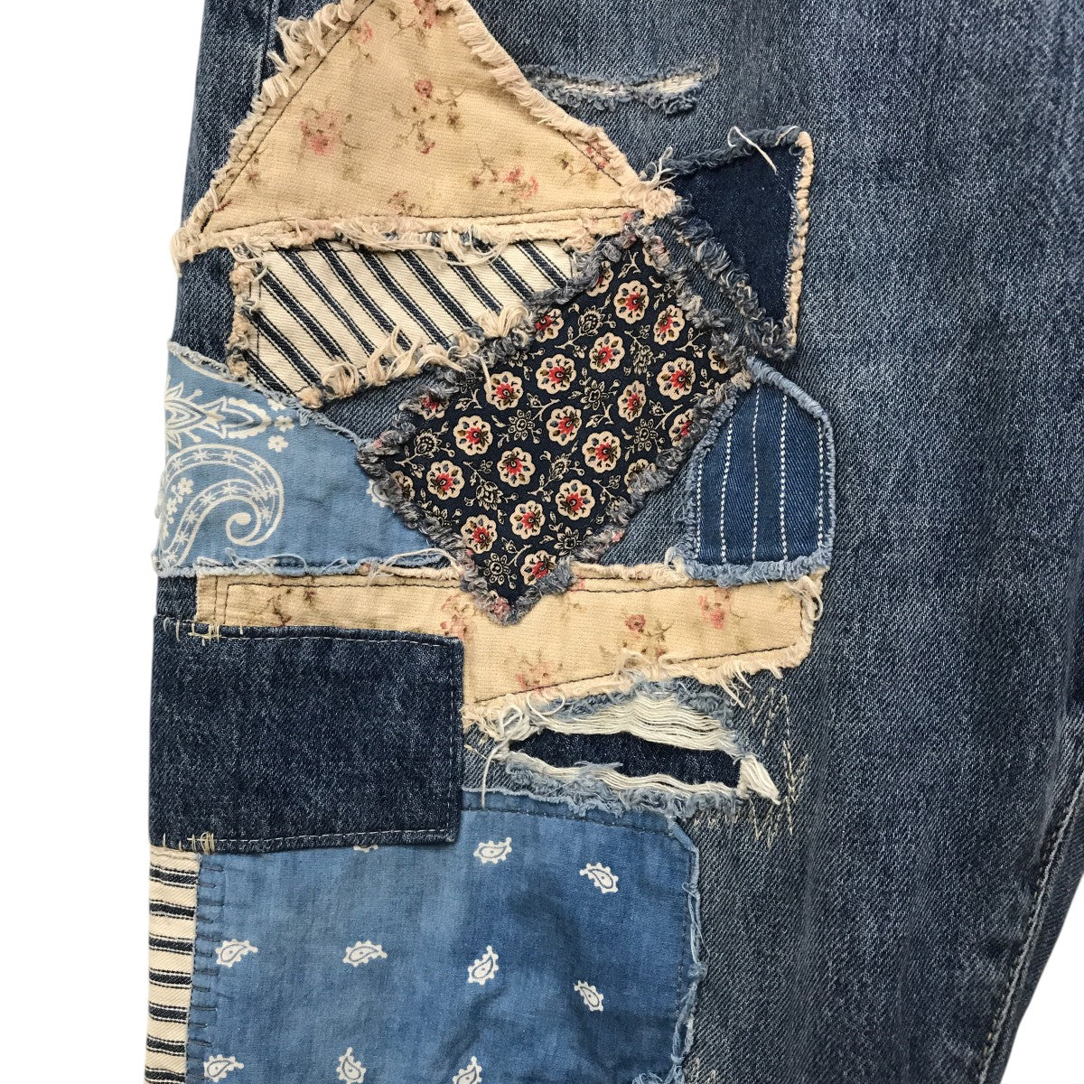 POLO RALPH LAUREN(ポロラルフローレン) パッチワークダメージ加工