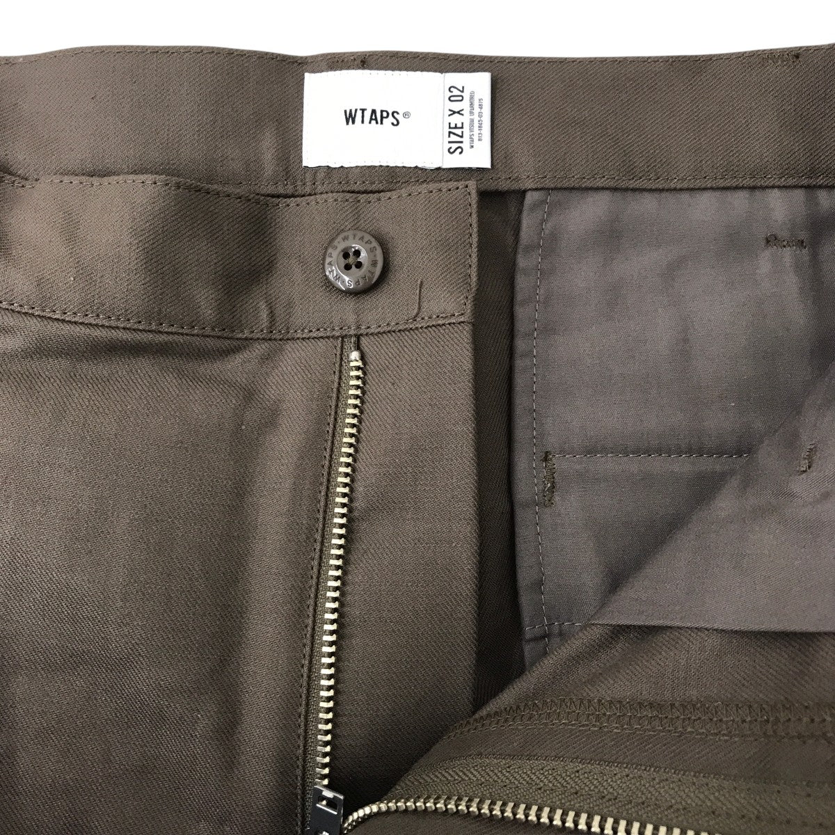 WTAPS(ダブルタップス) WRKT2503 TROUSERS COTTON． TWILLタックパンツ