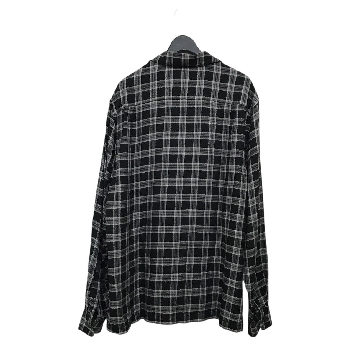 Supreme チェック柄 シャツ Supreme(シュプリーム) Plaid Rayon Shirtチェックシャツ グレー