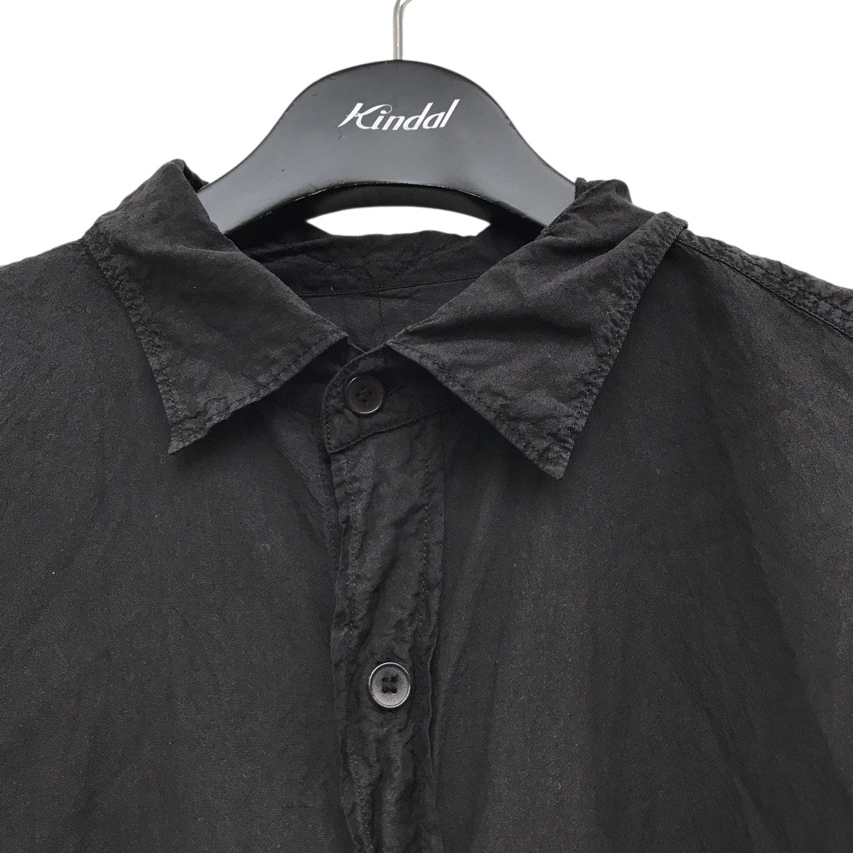 Comoli 長袖シャツ COMOLI (コモリ) 空紡天竺 長袖Tシャツ