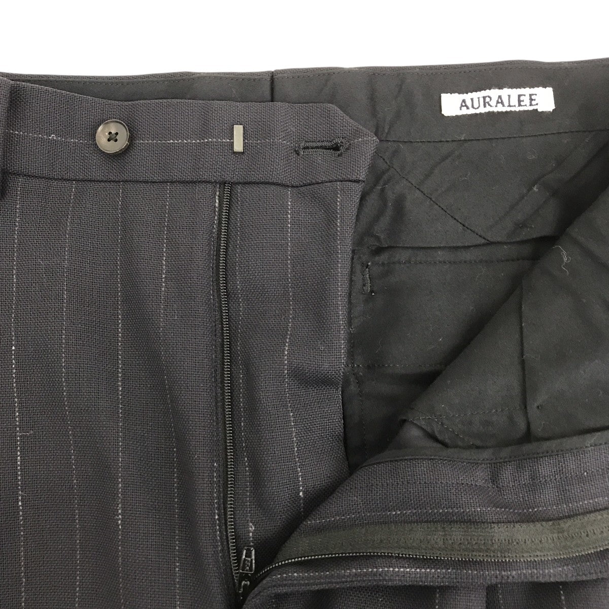 AURALEE(オーラリー) ストライプスラックスA235SP02WP A235SP02WP