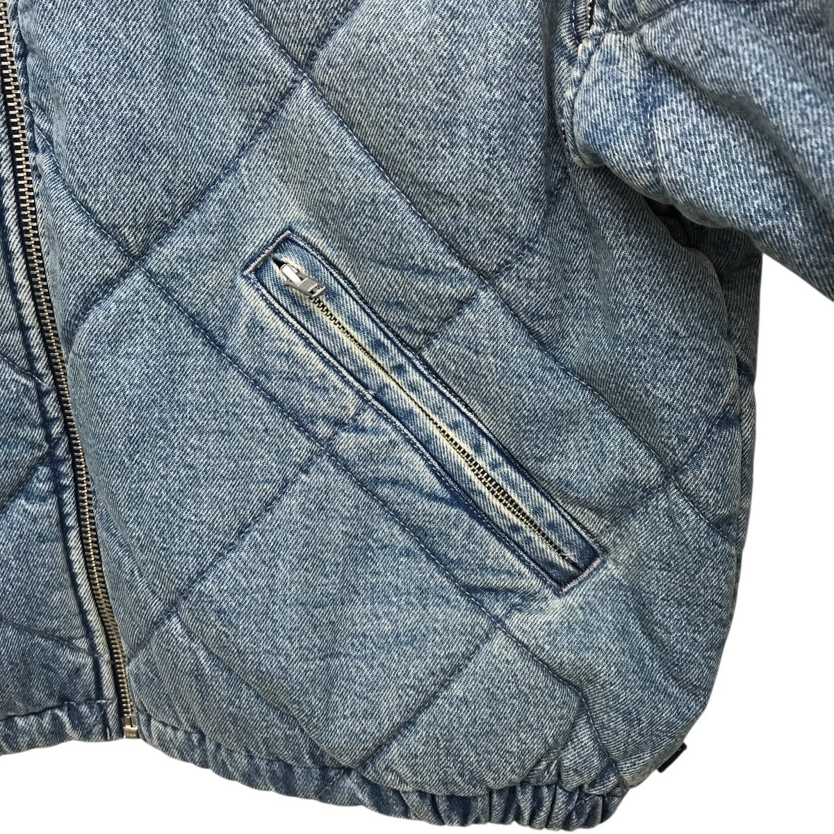 ジャケット・アウター Zip-Off Sleeve Quilted Bomber Jacket Supreme Zip-Off Sleeve Quilted Bomber Jacket Denim メンズ - FW25 - JP