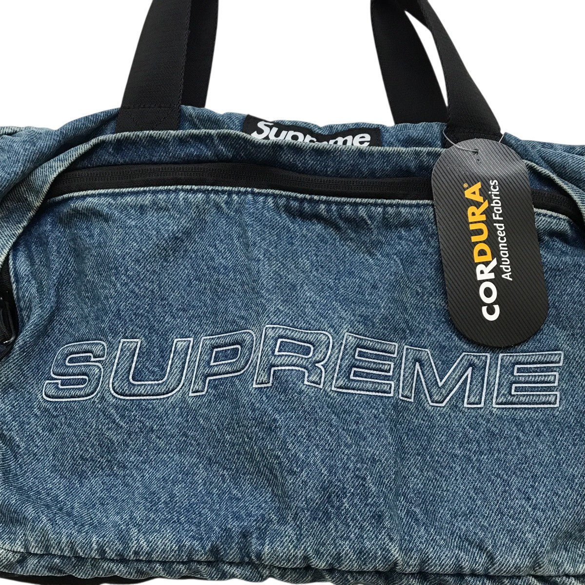 supreme Denim Duffle Bag ダッフルバッグ Supreme Denim Duffle Bag Washed Indigo – shoegamemanila