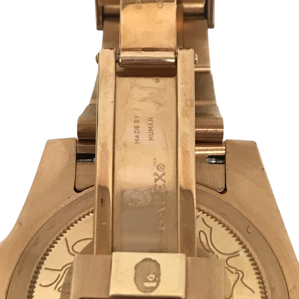 APE時計　サルマリーナ　abathingape A BATHING APE(アベイシングエイプ) TYPE1 BAPEX サルマリーナ 腕時計