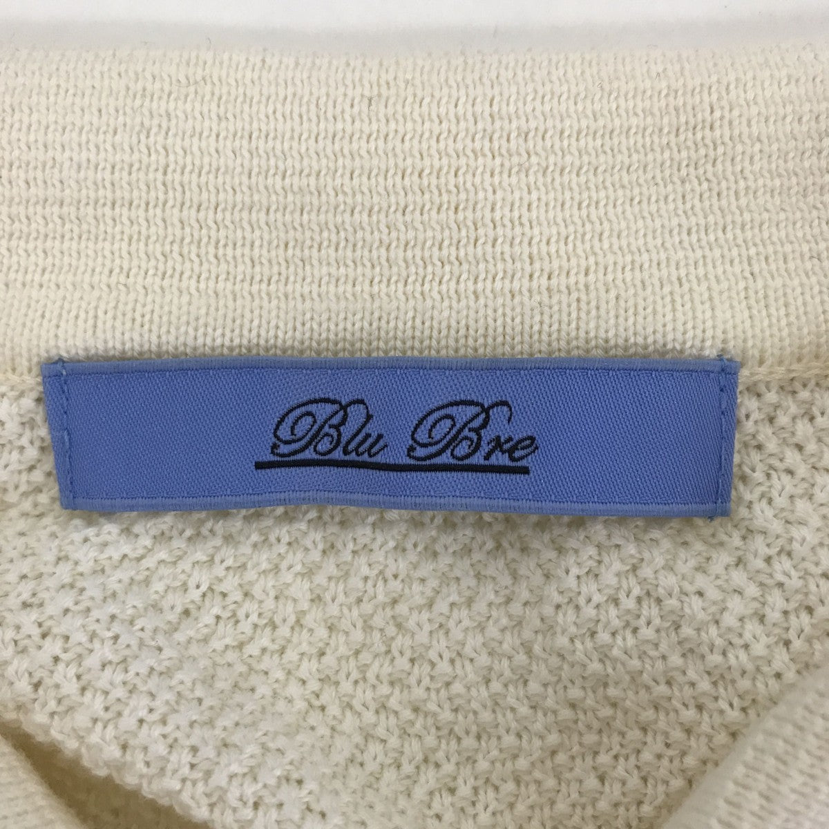 BluBre ニットポロシャツ 古着・中古-3枚目のアイテム画像