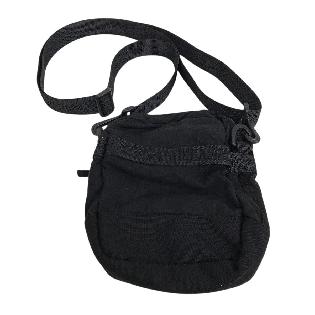 ストーンアイランド　stone  ショルダーバッグ ブラック Stone Island ストーンアイランド クロスバッグ ショルダー