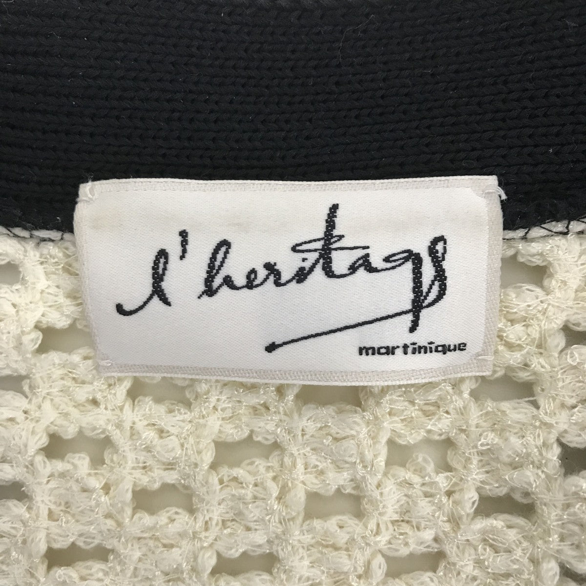 martinique ニットカーディガンA0341KCD281 古着・中古-3枚目のアイテム画像
