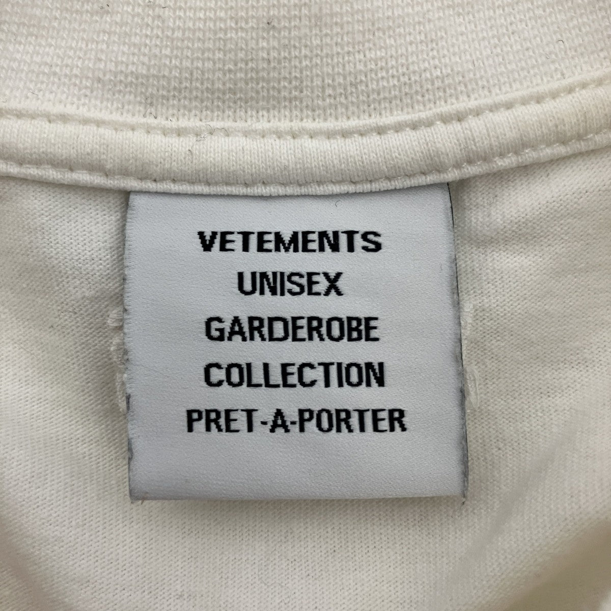 vetement 半袖カットソーUE51TR810W 古着・中古-3枚目のアイテム画像