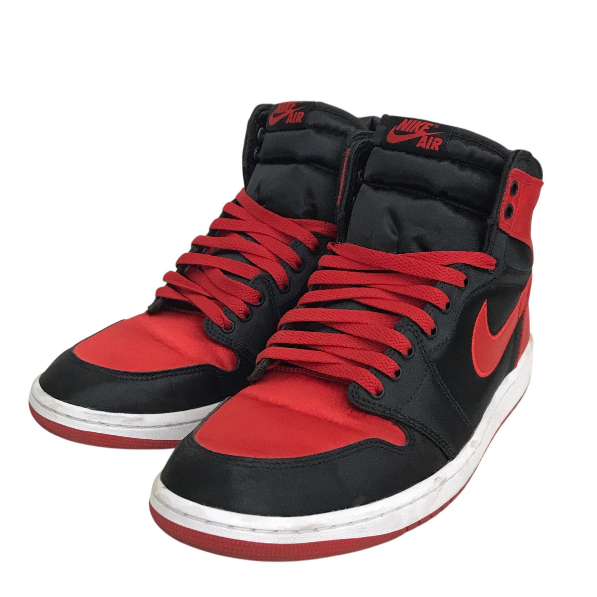 WMNS AIR JORDAN 1 RETRO HIGH OG SATIN BREDスニーカーFD4810-061