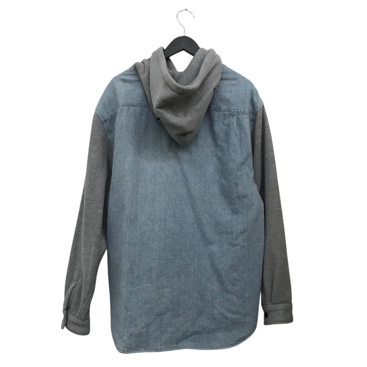 22AWFleece Hooded Denim Shirtジャケット